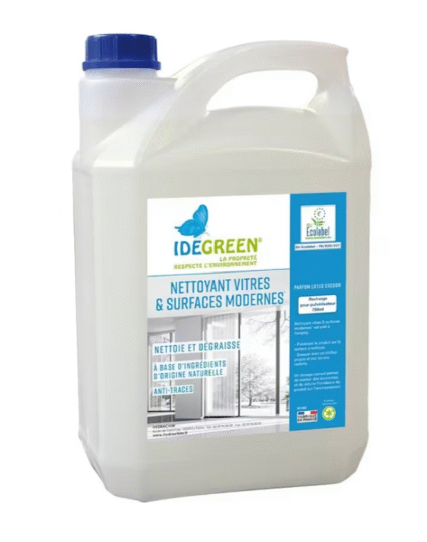 Nettoyant vitres & surfaces Ecolabel - 5L - IDEGREEN