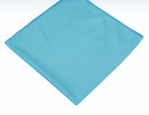 Lavette spéciale vitre 40x40cm bleue