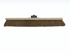 Balai coco avec douille en métal 60 cm