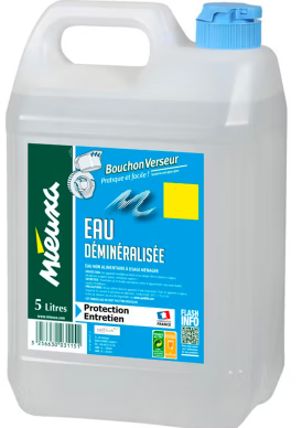 Mieuxa Eau déminéralisée 5L