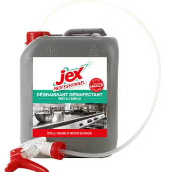Jex professionnel dégraissant désinfectant 5L