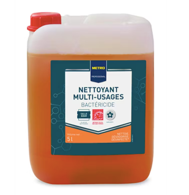 METRO Professional Nettoyant multi-usages bactéricide pamplemousse 5 L