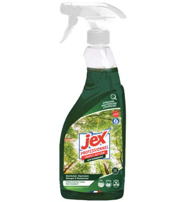 Jex Professionnel, triple action, virucide, Bactéricide, Lévuricide 750ml