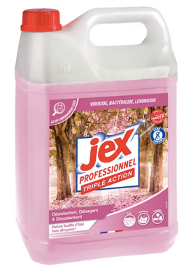 Capture d’écran 2025-11-18 à 10.48.06 Jex Professionnel désinfectant Triple Action+ Souffle d'Asie 5L - nettoie, désinfecte, parfume
